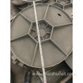 Round cast iron manhole cover grid cover